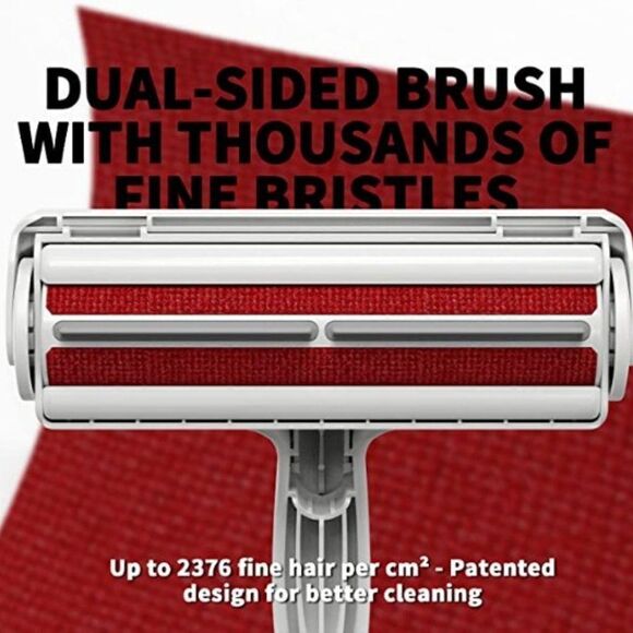 PET HAIR REMOVER REUSABLE PORTABLE MULTI PURPOSE FUR/LINT ROLLER - Picture 4 of 7